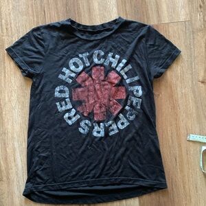 Red Hot Chili Peppers Black t-Shirt size x-small